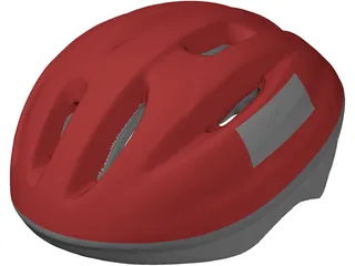 Helmet Bicycle 3D Model