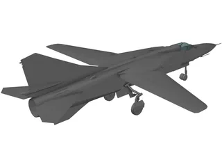 MiG-23ML Flogger-G 3D Model