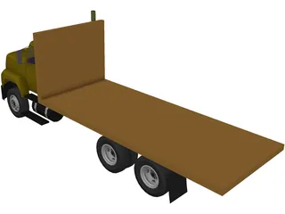 Ford Platform Truck 3D Model