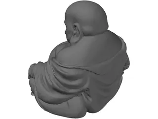 Buddha Sitting 3D Model