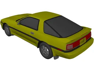 Toyota Supra MK3 (1991) 3D Model