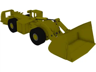 Shovel Loader 3D Model