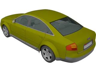 Audi A6 (2002) 3D Model