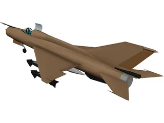 MiG-21 3D Model