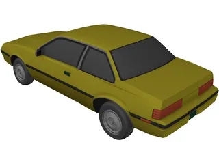 Buick Skyhawk (1984) 3D Model