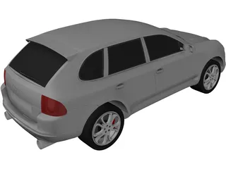 Porsche Cayenne (2004) 3D Model