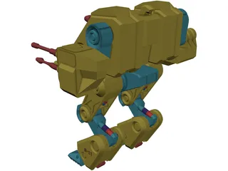 Thanatos Battletech 3D Model