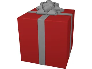 Present Box 3D Model