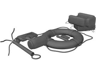 Boating Supply (Safety Equipment) 3D Model