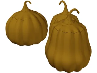 Jack O Lanterns 3D Model