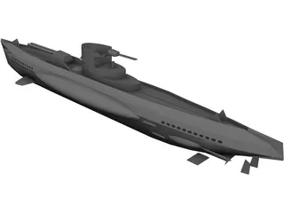 U-998 3D Model