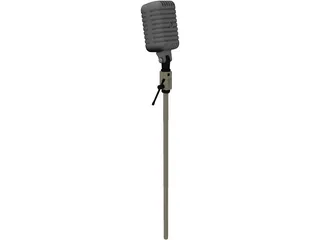 Microphone 3D Model