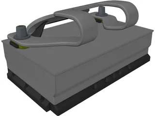 Concept Battery 3D Model