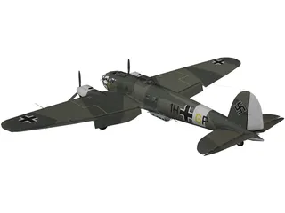 Heinkel He111H 3D Model