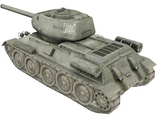 T-34 3D Model