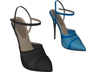 High Heels 3D Model