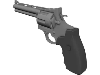 M9 Revolver 3D Model