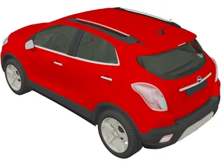 Opel Mokka (2013) 3D Model