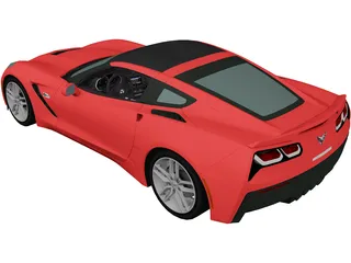 Chevrolet Corvette C7 Stingray 3D Model