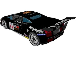 Lamborghini Gallardo GT3 Cup 3D Model