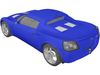 Opel Speedster (2004) 3D Model