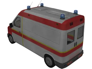 Ambulance 3D Model