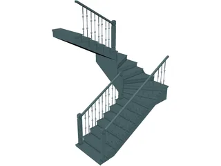 Staircase 3D Model