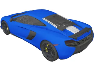 McLaren 650S (2015) 3D Model