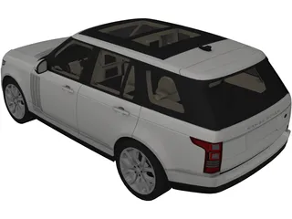 Range Rover L405 (2013) 3D Model