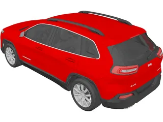 Jeep Cherokee (2015) 3D Model