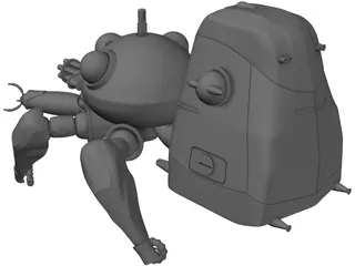 Tachikoma Robot 3D Model