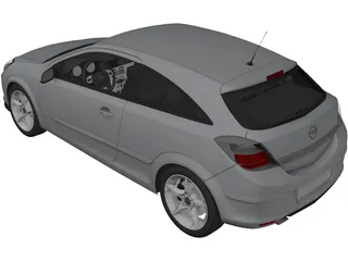 Opel Astra 3D Model