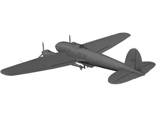 Heinkel He 111 3D Model