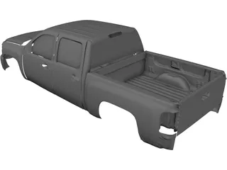 Chevrolet Silverado Body 3D Model