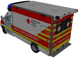 Mercedes-Benz Sprinter Ambulance 3D Model