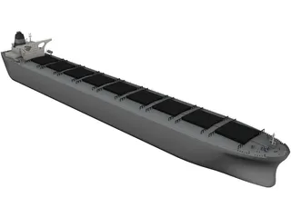 Cargo Ship 3D Model