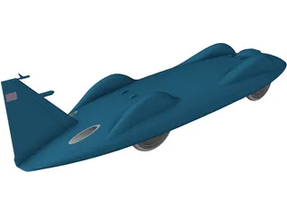 Bluebird CN7 Proteus 3D Model