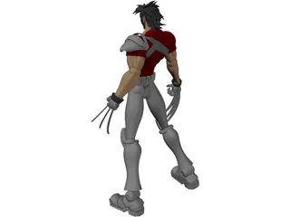 Wolverine 3D Model