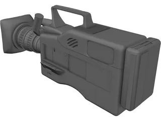 Video Camera 3D Model