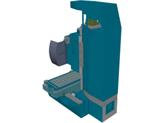 Milling Machine 3D Model