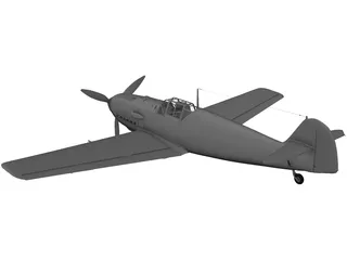 Messersmitt BF-109E 3D Model