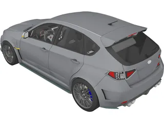 Subaru Impreza WRX Cosworth Edition 3D Model