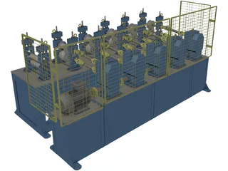 Roll Forming 3D Model