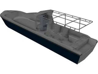 Boat 3D Model