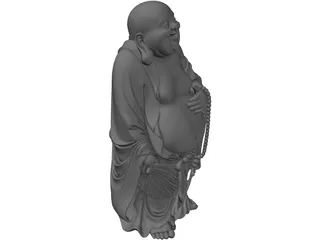 Buddha Statue 3D Model