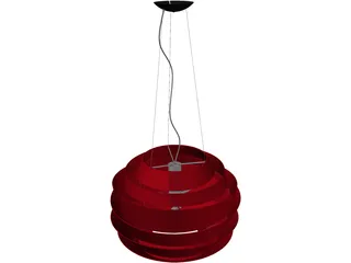 Le Soleil Suspension Lamp 3D Model