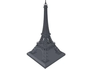 Eiffel Tower 3D Model