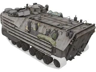 AAV-7A1 3D Model