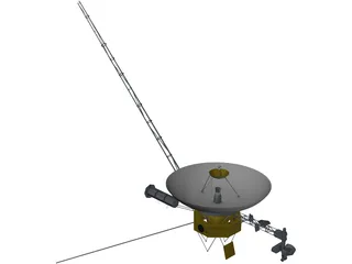 Voyager Probe 3D Model