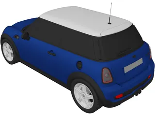 Mini Cooper S 3D Model